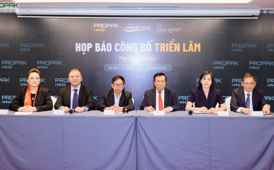 ProPak Hanoi 2026:  Khi "thủ phủ" công nghệ chế biến, đóng gói dịch chuyển ra miền Bắc