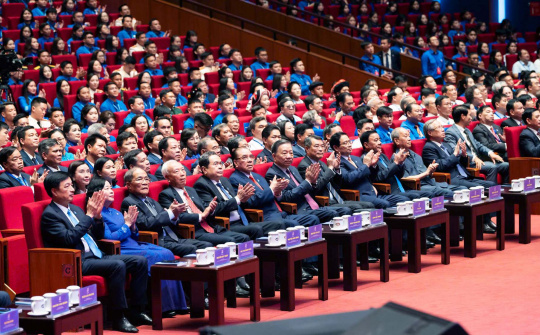 Tổng Bí thư, Chủ tịch nước Tô Lâm dự Đại hội đại biểu toàn quốc Đoàn Thanh niên Cộng sản Hồ Chí Minh lần thứ XIII