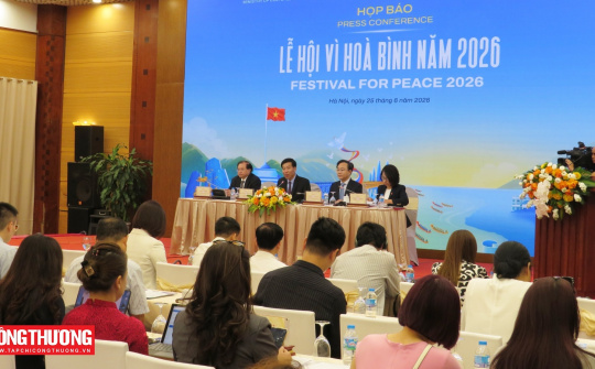 Lễ hội Vì Hòa bình năm 2026: Lan tỏa thông điệp hòa bình, hữu nghị, kết nối các cơ hội hợp tác cùng phát triển