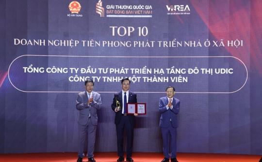 UDIC lọt Top 10 doanh nghiệp tiên phong phát triển nhà ở xã hội