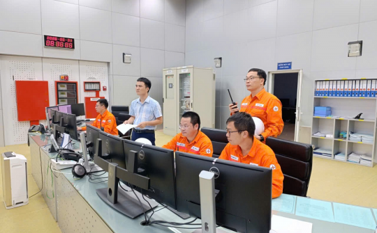 Diễn tập khởi động đen thành công tại Thủy điện Sơn La