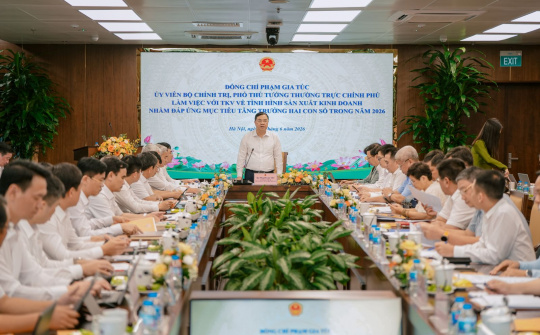 Phó Thủ tướng Thường trực Phạm Gia Túc làm việc với TKV về thúc đẩy tăng trưởng hai con số