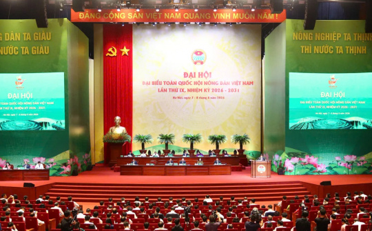 Khai mạc phiên thứ nhất Đại hội đại biểu toàn quốc Hội Nông dân Việt Nam lần thứ IX