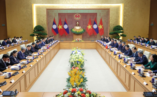 Việt Nam - Lào: Triển khai hiệu quả các thỏa thuận hợp tác, đưa kim ngạch song phương lên 10 tỷ USD vào năm 2030