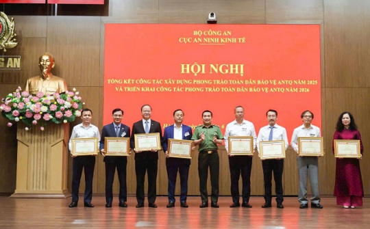 EVNGENCO1 được Bộ Công an tặng Bằng khen trong phong trào toàn dân bảo vệ an ninh Tổ quốc năm 2025