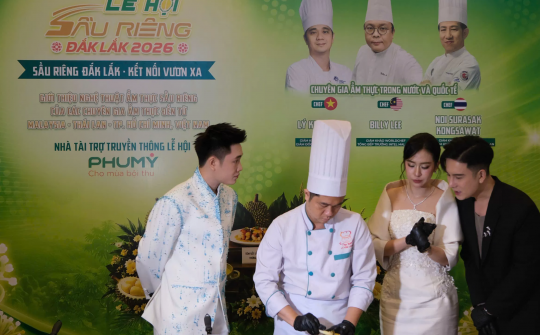 PVFCCo - Phú Mỹ đồng hành cùng Lễ hội Sầu riêng Đắk Lắk 2026: Chung tay nâng tầm giá trị sầu riêng Việt