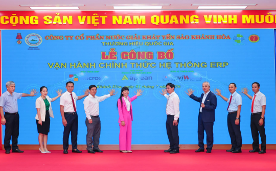 Yến sào Khánh Hoà chính thức vận hành hệ thống quản trị doanh nghiệp toàn diện