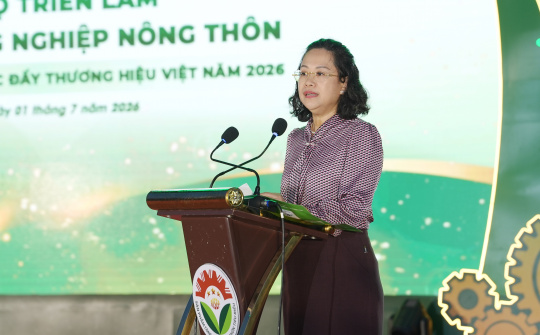 Khai mạc Hội chợ triển lãm sản phẩm công nghiệp nông thôn năm 2026: Khơi nguồn đổi mới, thúc đẩy thương hiệu Việt