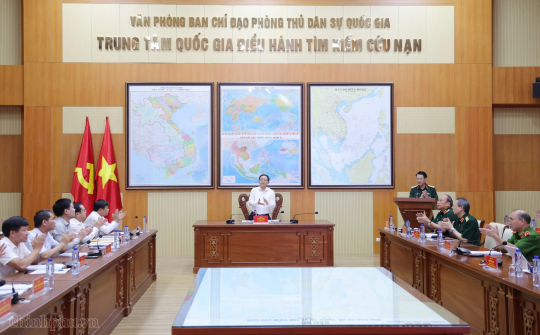 Phó Thủ tướng chỉ đạo kiểm tra toàn diện công tác phòng, chống thiên tai trước mùa mưa bão