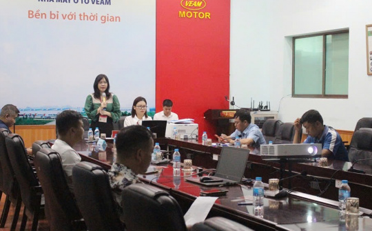 VEAM MOTOR đấu giá thành công 39 lô xe ô tô tồn kho