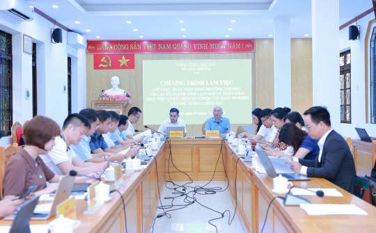 Phối hợp triển khai Chiến lược phát triển dịch vụ logistics Việt Nam trên địa bàn tỉnh Lạng Sơn