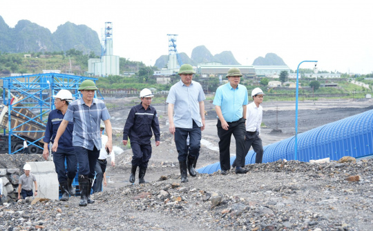 TKV đẩy nhanh tiến độ dự án băng tải vận chuyển than Núi Béo - Hà Tu - Trung tâm Chế biến - Làng Khánh