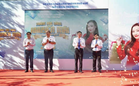 Thành phố Huế: Phát động tháng bán hàng khuyến mại lần thứ I năm 2026