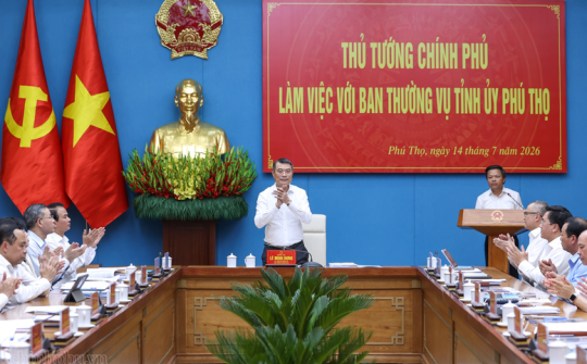 Thủ tướng Chính phủ Lê Minh Hưng: Định hướng xây dựng Phú Thọ trở thành “thủ phủ” công nghiệp công nghệ cao