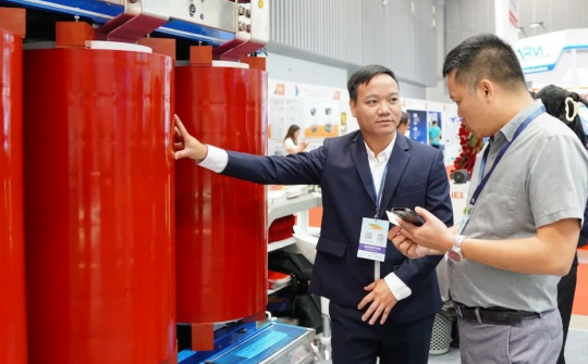 Gian hàng THIBIDI thu hút đông đảo khách tham quan tại Vietnam ETE & Greenergy Expo 2026