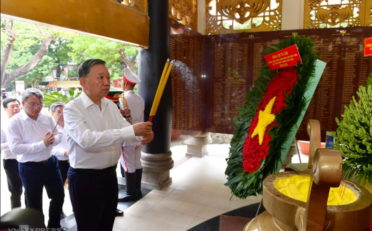 Toàn văn phát biểu của Tổng Bí thư, Chủ tịch nước Tô Lâm tại Công viên Lê Thị Riêng