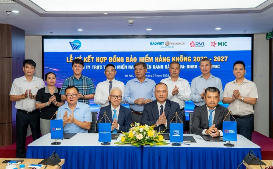Bảo hiểm Bảo Việt đứng đầu Liên danh bảo hiểm hàng không cho Tổng Công ty Trực thăng Việt Nam