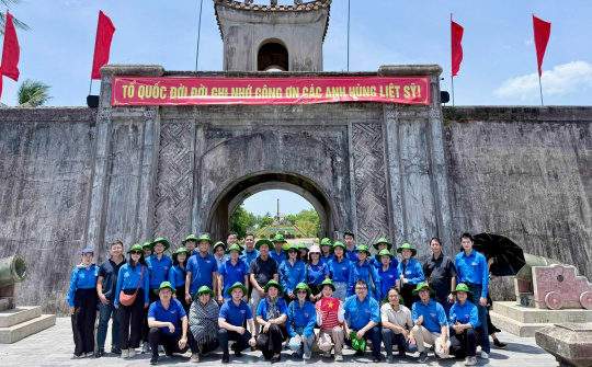 Tuổi trẻ ngành Công Thương tri ân tại “miền đất lửa” Quảng Trị