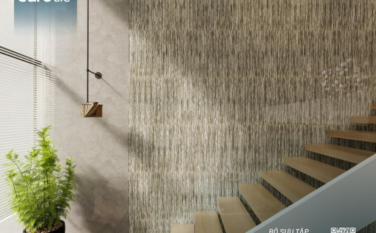 Gạch trang trí Third firing eurotile: Nghệ thuật sắp đặt không gian sống