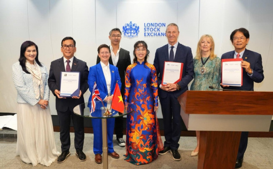 Ngân hàng HDBank ký hợp tác với Sở giao dịch chứng khoán London, Dragon Capital