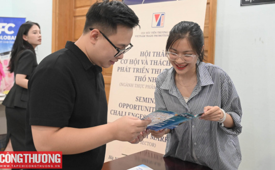 Nhiều dư địa để thực phẩm, đồ uống Việt Nam thâm nhập thị trường Thổ Nhĩ Kỳ
