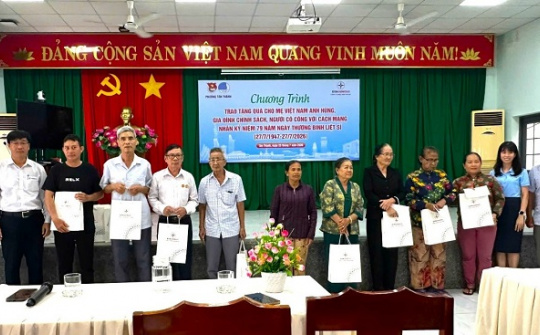 Công ty Nhiệt điện Phú Mỹ: Nhiều hoạt động tri ân nhân kỷ niệm 79 năm Ngày Thương binh - Liệt sỹ