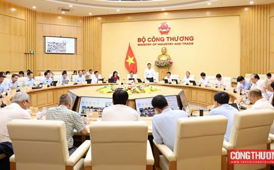 [CHÙM ẢNH] Bộ Công Thương giao ban triển khai nhiệm vụ 6 tháng cuối năm 2026