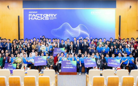 DENSO Factory Hacks mùa 4: Sinh viên định hình nhà máy tương lai bằng AI