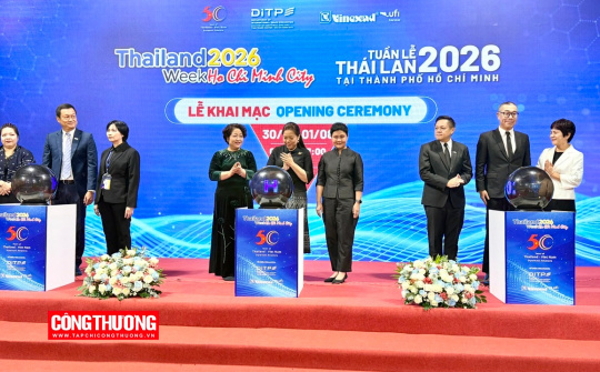 Khai mạc Tuần lễ Thái Lan 2026 tại TP. Hồ Chí Minh