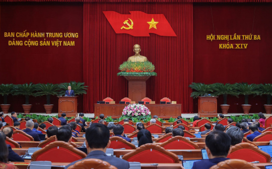 Khẩn trương rà soát văn bản quy phạm pháp luật, kịp thời thể chế hóa các nghị quyết, kết luận Hội nghị Trung ương 3 khóa XIV