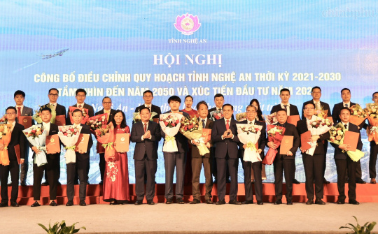 Phó Thủ tướng Lê Tiến Châu: Nghệ An cần chuyển biến về chất trong mô hình phát triển