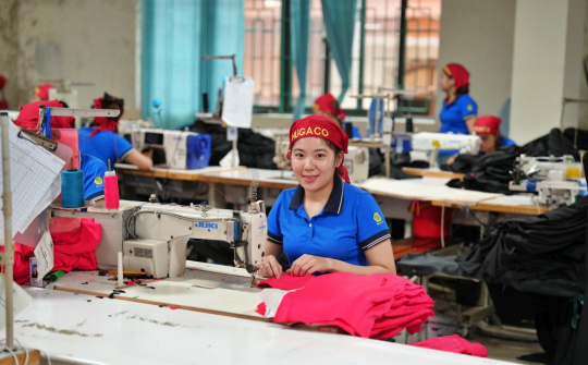 6 tháng đầu năm, lợi nhuận trước thuế của Tập đoàn Dệt May tăng gần 40% so với cùng kỳ.