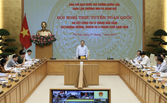 Phó Thủ tướng Thường trực: Chống buôn lậu, hàng giả và xâm phạm sở hữu trí tuệ là nhiệm vụ thường xuyên, không có điểm dừng