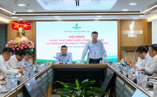 PVOIL sơ kết 6 tháng đầu năm 2026: Vượt qua khó khăn, nắm bắt cơ hội nỗ lực hoàn thành kế hoạch năm 2026