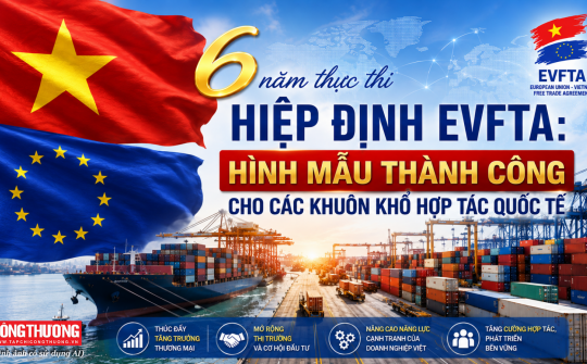 6 năm thực thi Hiệp định EVFTA: Hình mẫu thành công cho các khuôn khổ hợp tác quốc tế