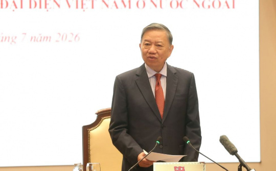 Tổng Bí thư, Chủ tịch nước Tô Lâm làm việc với các Đại sứ, Trưởng cơ quan đại diện Việt Nam ở nước ngoài