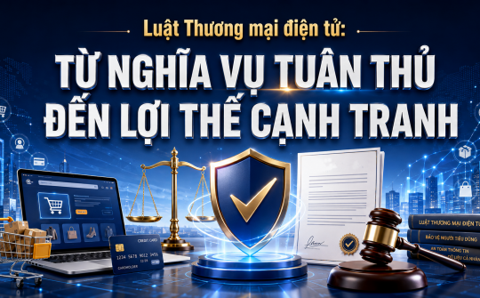 Luật Thương mại điện tử: Từ nghĩa vụ tuân thủ đến lợi thế cạnh tranh