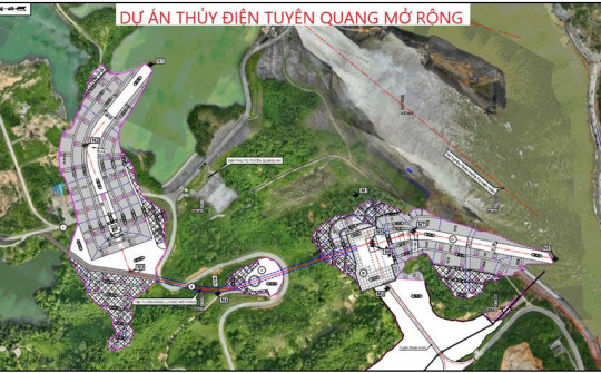 Tuyên Quang: Chấp thuận chủ trương đầu tư đồng thời chấp thuận nhà đầu tư dự án Thủy điện Tuyên Quang mở rộng