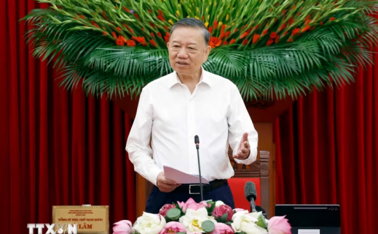 Kết luận của Tổng Bí thư, Chủ tịch nước Tô Lâm về tổng kết thực tiễn và nghiên cứu sửa đổi, bổ sung Điều lệ Đảng