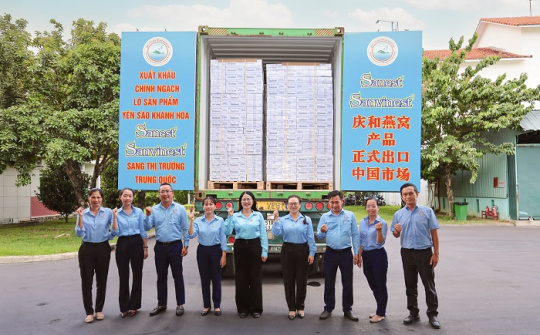 Yến sào Khánh Hòa xuất khẩu hơn 1 triệu USD trong 7 tháng