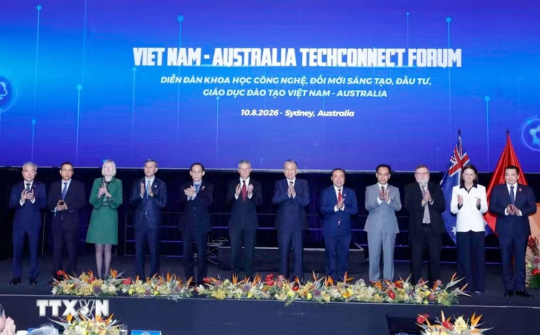 Tuyên bố chung về tăng cường kết nối khoa học, công nghệ và đổi mới sáng tạo giữa Việt Nam và Australia