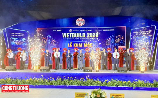 Chính thức khai mạc Triển lãm Quốc tế Vietbuild lần thứ hai tại TP. Hồ Chí Minh