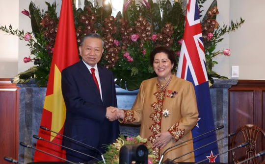 Tổng Bí thư, Chủ tịch nước Tô Lâm hội kiến với Toàn quyền New Zealand
