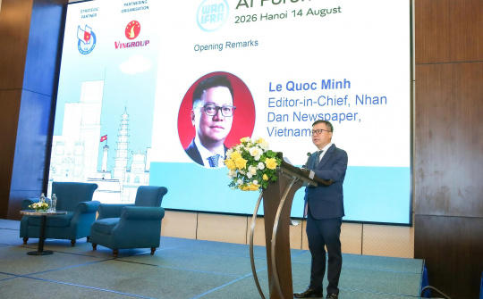 Diễn đàn Trí tuệ nhân tạo quốc tế WAN-IFRA Việt Nam 2026: AI phải phục vụ báo chí, nhưng không thay thế con người