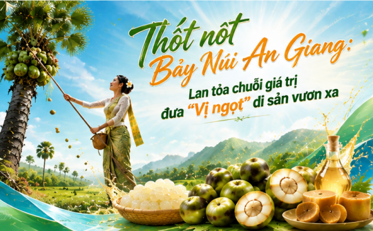 [eMagazine] Thốt nốt Bảy Núi An Giang: Lan tỏa chuỗi giá trị đưa “Vị ngọt” di sản vươn xa