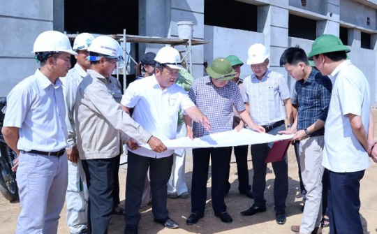Tăng tốc đưa Dự án TBA 220kV Sầm Sơn và đường dây đấu nối về đích