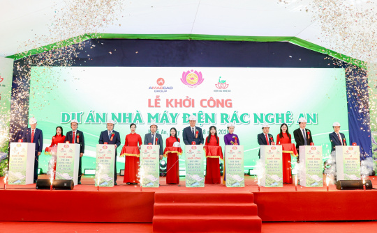 Khởi công Nhà máy điện rác Nghệ An: Hướng tới xử lý chất thải xanh và bền vững