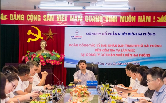 Nhiệt điện Hải Phòng chủ động bảo đảm nguồn điện, tập trung nâng cấp hệ thống xử lý khí thải