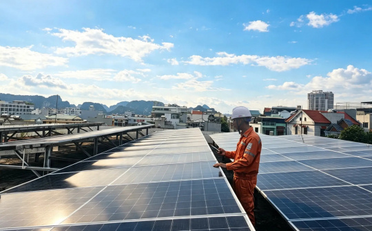 Điện mặt trời mái nhà lan tỏa khắp Quảng Ninh