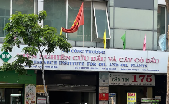 Viện Nghiên cứu Dầu và Cây có dầu thành đơn vị thuộc Trường Đại học Công Thương TP.HCM